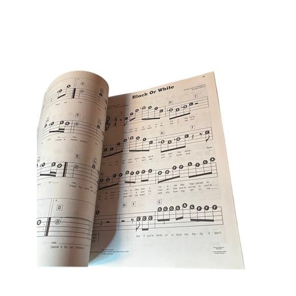 Vintage Michael Jackson songbooks Dangerous / Bad albums for Piano and Organ EZ - Picture 8 of 16